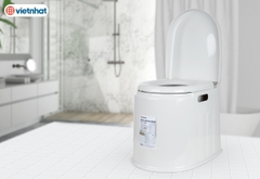 Bệ vệ sinh di động cho người già, trẻ em Việt Nhật 5459 Nhựa việt Nhật Premium