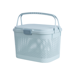 Giỏ, làn HKR 2610 dùng đi sinh có nắp  Nhựa Việt Nhật Shop