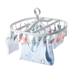 Kẹp, Mắc dù vuông đa sắc 24 kẹp 2799 , mắc áo siêu chắc Nhựa Việt Nhật shop