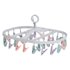 Kẹp, Mắc dù vuông đa sắc 24 kẹp 2799 , mắc áo siêu chắc Nhựa Việt Nhật shop