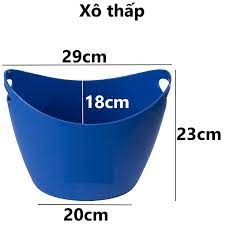 Xô đá truyền thống Bền Bỉ 5258 Nhựa Việt Nhật Premium
