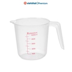 Ca đong chia vạch dùng trong pha chế, thí nghiệm C6010 Nhựa Việt Nhật Shop