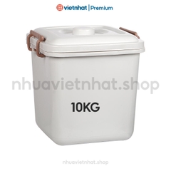 Thùng đựng gạo tiện ích 10kg - 15kg 53/5353 Nhựa Việt Nhật Shop