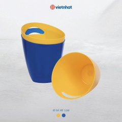 Xô Đá Vát Cổ Điển Bền Bỉ 5260 Nhựa Việt Nhật Premium