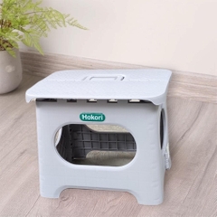 Ghế đẩu gấp gọn 2 size cao cấp Hokori 2058/2059 Nhựa Việt Nhật Shop