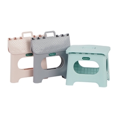 Ghế đẩu gấp gọn 2 size cao cấp Hokori 2058/2059 Nhựa Việt Nhật Shop