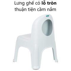 Ghế tựa trẻ em mẫu lưng tròn nhật 1952 Nhựa Việt Nhật Premium
