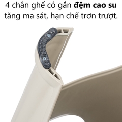 Ghế tựa trẻ em mẫu lưng tròn nhật 1952 Nhựa Việt Nhật Premium