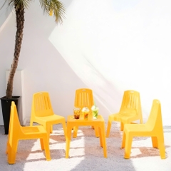 Bàn trà chanh vỉa hè đa sắc màu 1819 Nhựa Việt Nhật Shop