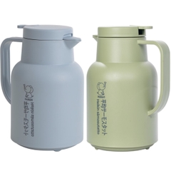 Bình giữ nhiệt ruột thủy tinh 1L 1.5L Hokori 3981-3982 Nhựa Việt Nhật Shop