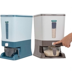 Thùng đựng gạo tiện ích 20kg có ca đong cao cấp Hokori 5339 Nhựa Việt Nhật Shop