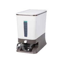 Thùng đựng gạo tiện ích 20kg có ca đong cao cấp Hokori 5339 Nhựa Việt Nhật Shop