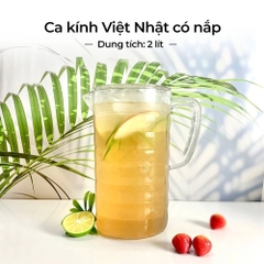 Ca đựng nước, ca nhựa trong, ca đựng nước trong suốt, ca kính 6056 Nhựa Việt Nhật Shop