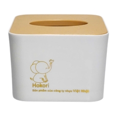 Hộp đựng giấy vuông 2738 - Đựng giấy ăn, giấy vệ sinh Nhựa Việt Nhật Shop