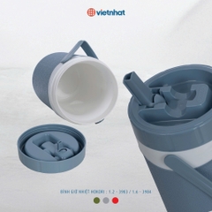 Bình giữ nhiệt 1.2L - 1.6L Hokori 3983 Nhựa Việt Nhật Shop
