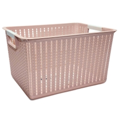 Rổ đan mây đựng đồ đa năng 3 size đựng quần áo, đồ dùng 3415 Nhựa Việt Nhật shop