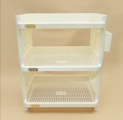 Kệ đựng bát đĩa chữ nhật 2 tầng tiện dụng, kệ nhật 2T K5528-2 Nhựa Việt Nhật Shop
