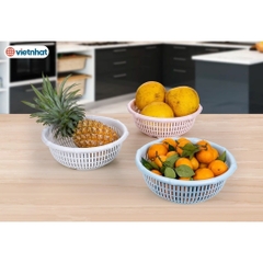Rổ tròn đốt trúc tiện dụng Hokori - 3524 Nhựa Việt Nhật Shop