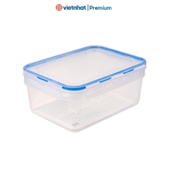 Hộp thực phẩm, hộp đựng thực phẩm có lưới lọc 4800ml/7000ml 6568/ 6569 HL Nhựa Việt Nhật Shop