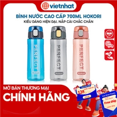 Bình nước thể thao 700ml Hokori B0082 Nhựa Việt Nhật Shop
