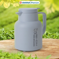 Bình giữ nhiệt ruột thủy tinh 1L 1.5L Hokori B3981 Nhựa Việt Nhật Shop