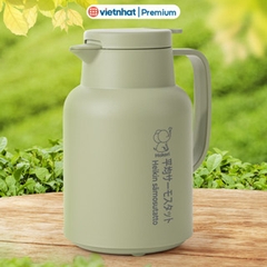 Bình giữ nhiệt ruột thủy tinh 1L 1.5L Hokori B3981 Nhựa Việt Nhật Shop