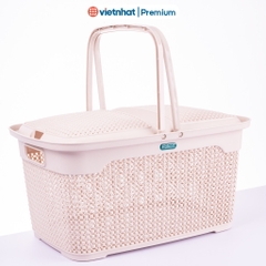 Làn đi sinh, làn nắp đi sinh cho mẹ, làn nắp chấm bi Hokori L2609 Nhựa Việt Nhật shop