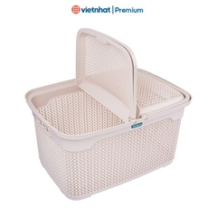 Làn đi sinh, làn nắp đi sinh cho mẹ, làn nắp chấm bi Hokori L2609 Nhựa Việt Nhật shop