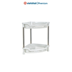 Kệ góc kệ tam giác inox 2T 3T tháo lắp cao cấp Hokori K5585 Nhựa Việt Nhật Shop