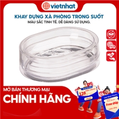 Hộp đựng xà phòng, khay xà phòng tiện lợi phong cách nhật K5601 Nhựa Việt Nhật shop