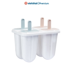 Khuôn làm kem que nhựa có nắp nhỏ gọn, tiện dụng, nhiều ngăn 5616/5617/5618 KLK Nhựa Việt Nhật Shop