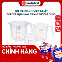 Ca đong chia vạch dùng trong pha chế, thí nghiệm C6010 Nhựa Việt Nhật Shop