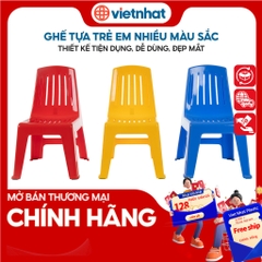 Ghế tựa trẻ em mẫu sọc nhật Việt Nhật 1961 Nhựa Việt Nhật Premium