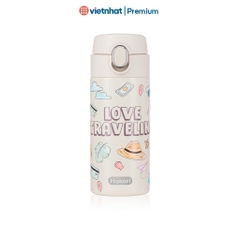 Bình giữ nhiệt inox cao cấp Sunny Hokori 340ml B0123 Nhựa Việt Nhật Shop
