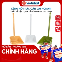 Xẻng cán dài tiện lợi, không cúi người Hokori X5829 Nhựa Việt Nhật Shop