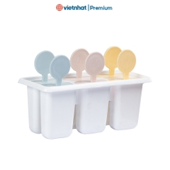 Khuôn làm kem que nhựa có nắp nhỏ gọn, tiện dụng, nhiều ngăn 5616/5617/5618 KLK Nhựa Việt Nhật Shop