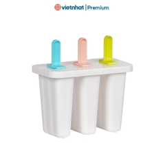 Khuôn làm kem que nhựa có nắp nhỏ gọn, tiện dụng, nhiều ngăn 5616/5617/5618 KLK Nhựa Việt Nhật Shop