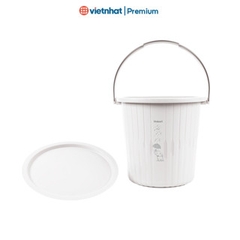 Xô nhựa, xô đựng nước, xô 15L có nắp Hokori X5238 Nhựa Việt Nhật shop