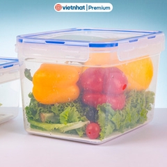 Hộp thực phẩm, hộp đựng thực phẩm có lưới lọc 4800ml/7000ml 6568/ 6569 HL Nhựa Việt Nhật Shop