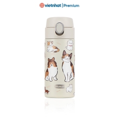Bình giữ nhiệt inox cao cấp Sunny Hokori 340ml B0123 Nhựa Việt Nhật Shop