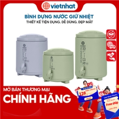 Bình giữ nhiệt có vòi loại to 6L, 8L, 10L Việt Nhật B3946 Nhựa Việt Nhật Premium