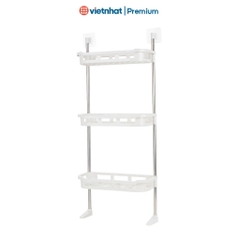 Kệ đa năng, kệ gác toilet 3T tiện lợi đựng đồ K5581 Nhựa Việt Nhật Shop