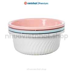 Chậu nhựa cao cấp Hokori, chậu đa năng 3T, 3T6 - 2315/2316 chậu rửa mặt nhựa bóng đẹp Nhựa Việt Nhật Shop