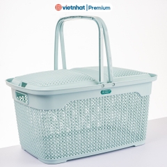 Làn đi sinh, làn nắp đi sinh cho mẹ, làn nắp chấm bi Hokori L2609 Nhựa Việt Nhật shop