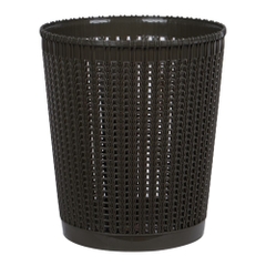 Giỏ nhựa đan mây đựng đồ Việt Nhật, thùng rác văn phòng kiểu dáng hiện đại S5155/5156/5157 Nhựa Việt Nhật Premium