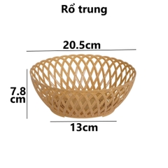 Rổ tròn mây trung 3286