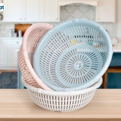 Rổ tròn đốt trúc tiện dụng Hokori - 3524 Nhựa Việt Nhật Shop