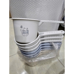 Gáo nhựa, gáo đa năng, gáo nước, gáo đa năng, gáo sâu in 6119 Nhựa Việt Nhật Shop