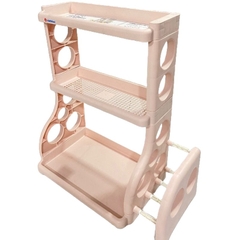 Kệ gia vị, kệ đựng gia vị có giá đỡ dao thớt đa năng 2 tầng, 3 tầng K5589 Nhựa Việt Nhật Shop