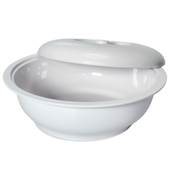 Âu phíp đựng cơm, canh có nắp, âu cơm giữ nhiệt, âu trong 6435-2 Nhựa Việt Nhật Shop
